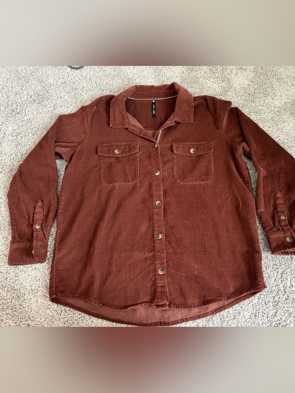 Kuhl Cordoroy Button Down Oversized Shacket
